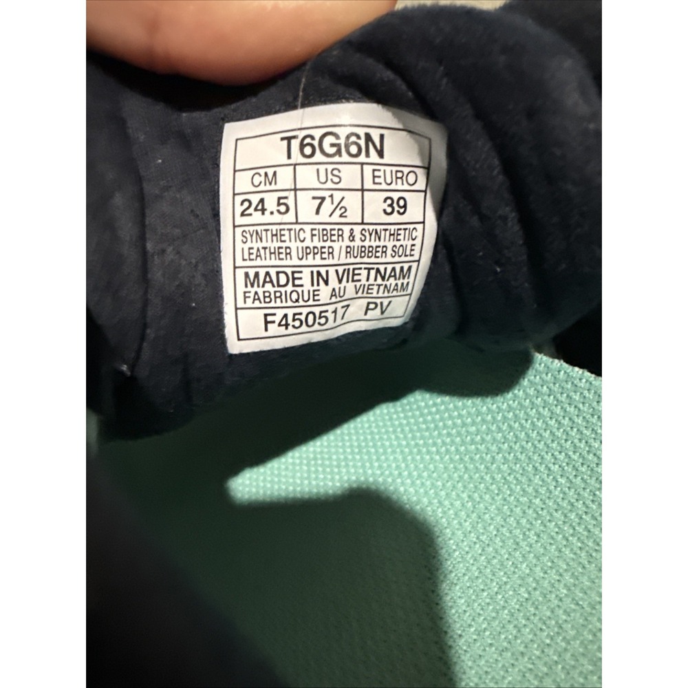 ASICS Gel Quantum 360 CM Womens White Aruba Blue Running Shoes T6G6N Size 7.5 - Picture 8 of 9
